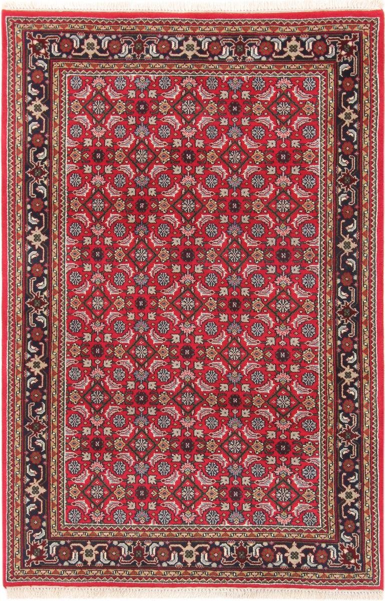 rechteckig, Bidjar 123x186 mm Orientteppich, Nain 15 Orientteppich Trading, Handgeknüpfter Höhe: