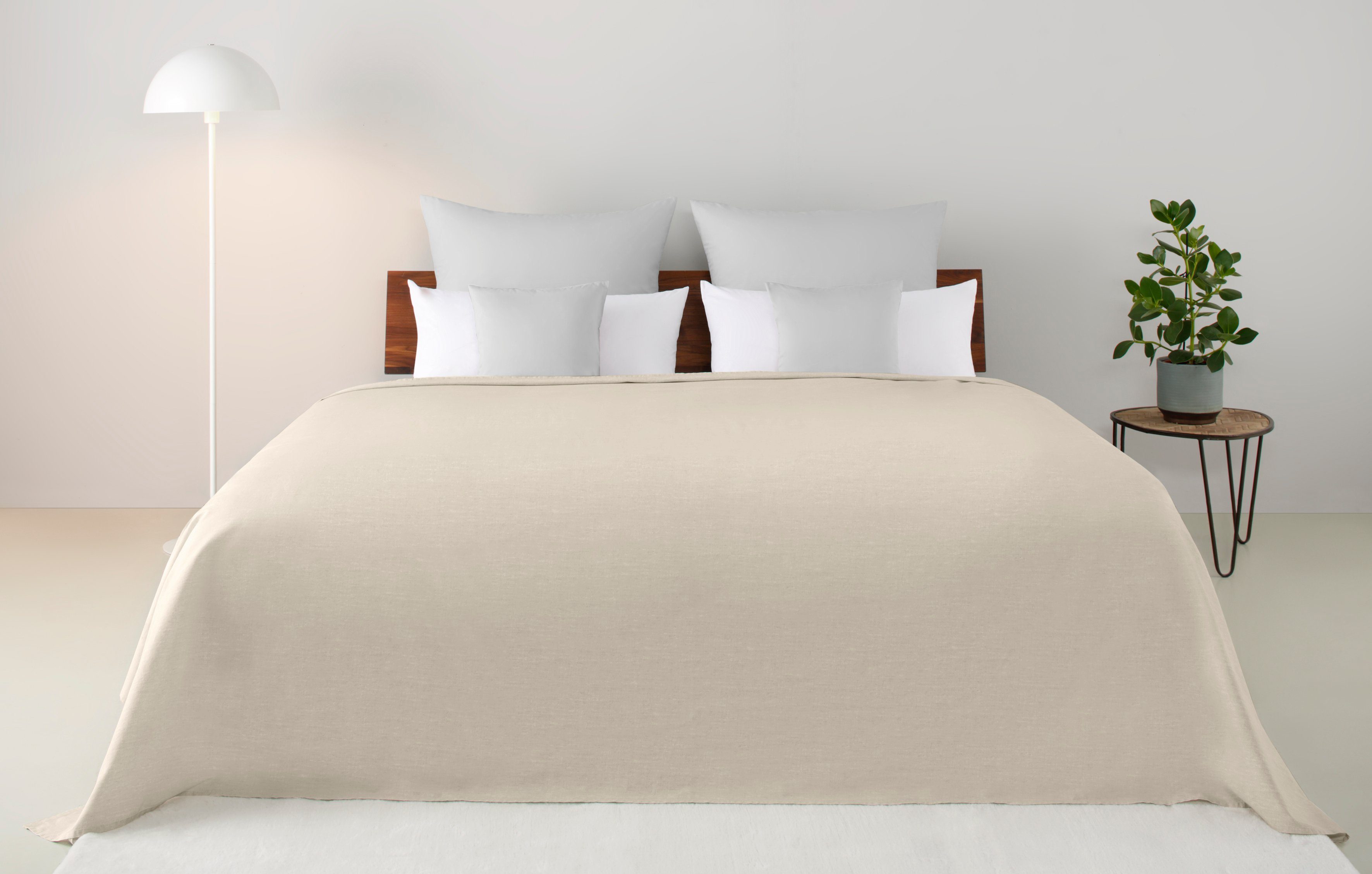 OTTO home Tagesdecke Melli Tagesdecke, Überwurf im Landhausstil, leichter Bettüberwurf ohne Füllung, auch als Tischdecke verwendbar