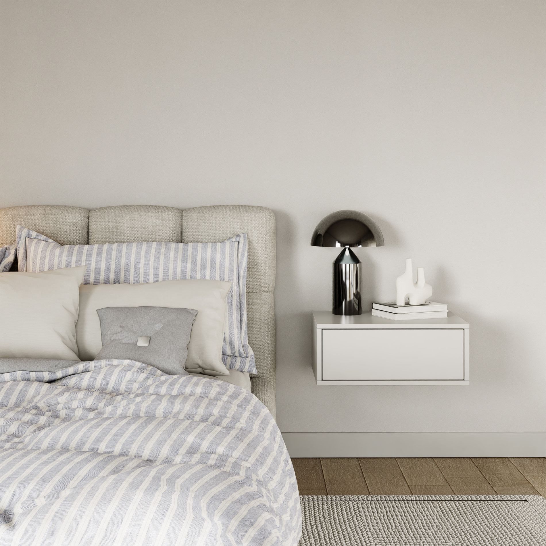 Selsey Nachttisch FRAMME, mit Schubladen, platzsparende günstig online kaufen