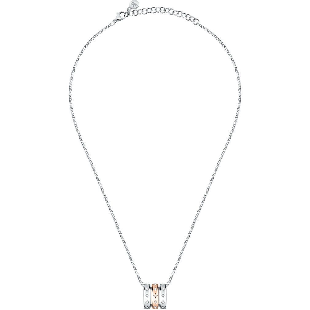 Kette mit Einhänger Timeless steel necklace Insieme SAKM77