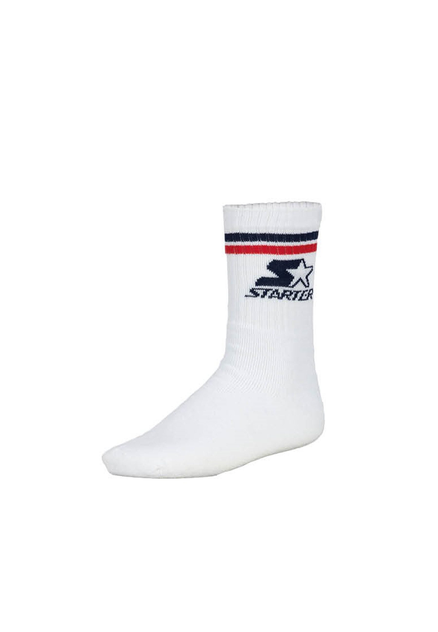 Starter Socken Tennissocken 6er Pack Herren Baumwolle mit Logo (6-Paar)