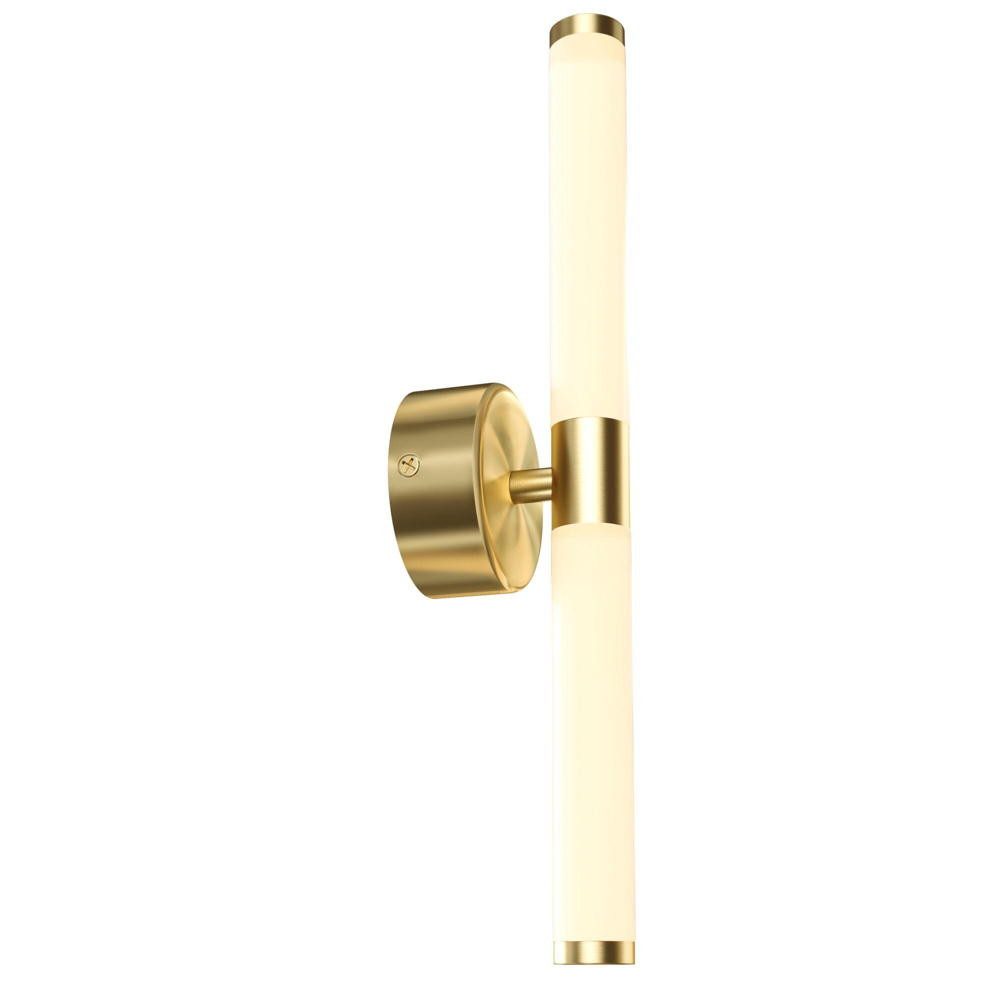 Maytoni Wandleuchte LED Wandleuchte Axis in Gold 2x 5W 700lm, LED
