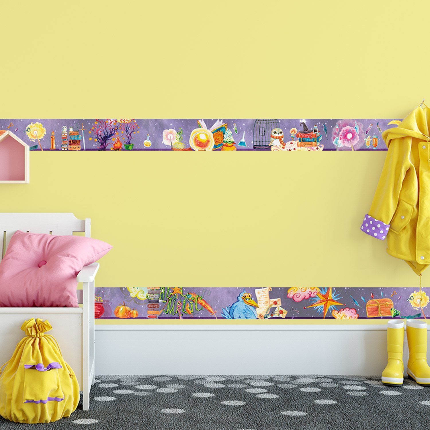 Sunnywall Bordüre Zauberer (Bordüre - 400 günstig online kaufen