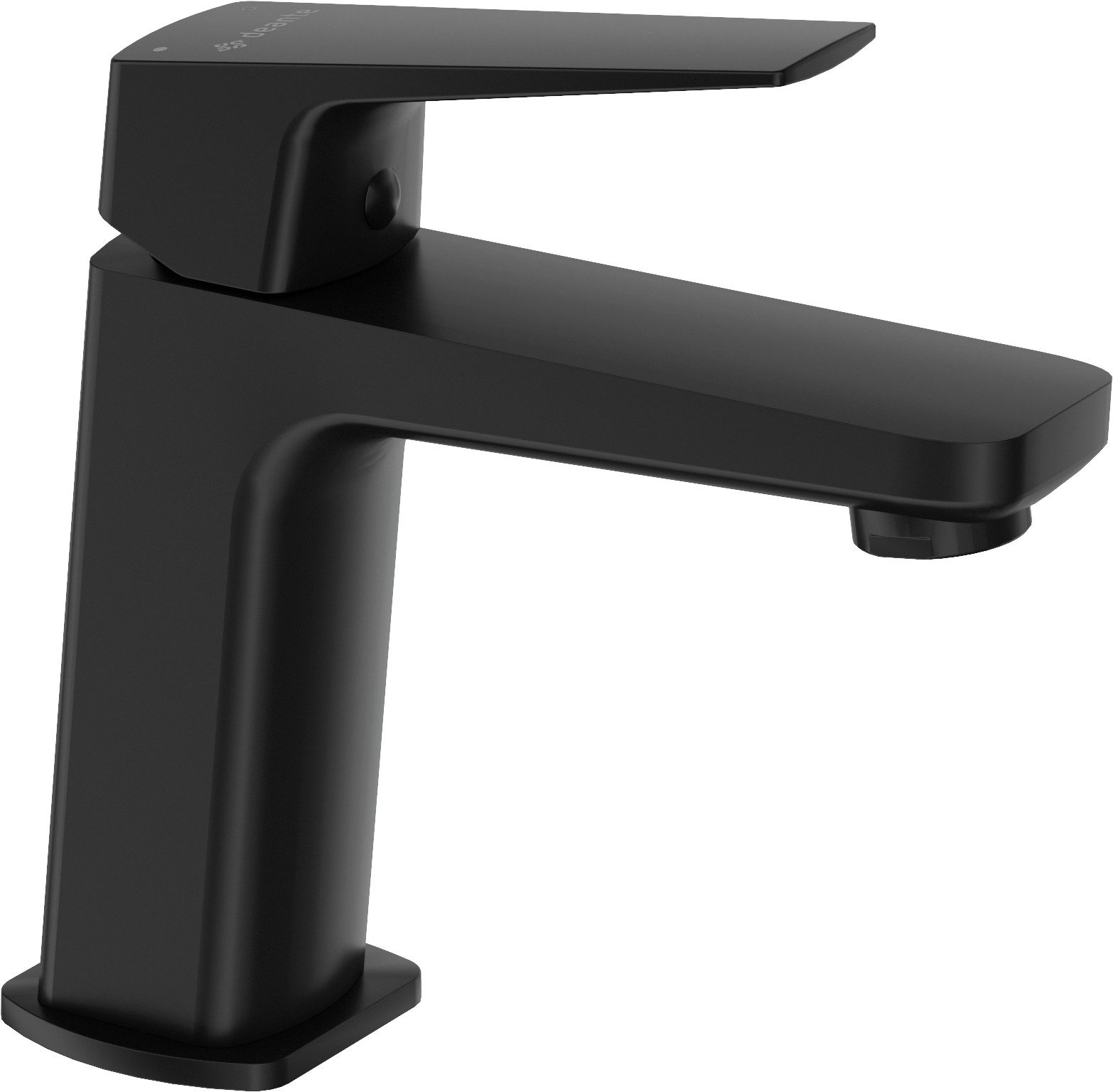 Deante Waschtischarmatur Schwarze Waschbeckenarmatur "Blur"