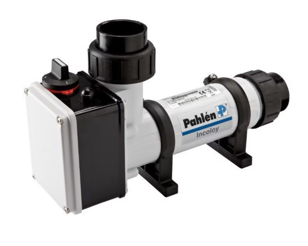 Pahlén Pool-Wärmepumpe Pahlen Elektroheizer aus Kunststoff / Heizstab Incoloy 12 kW analog