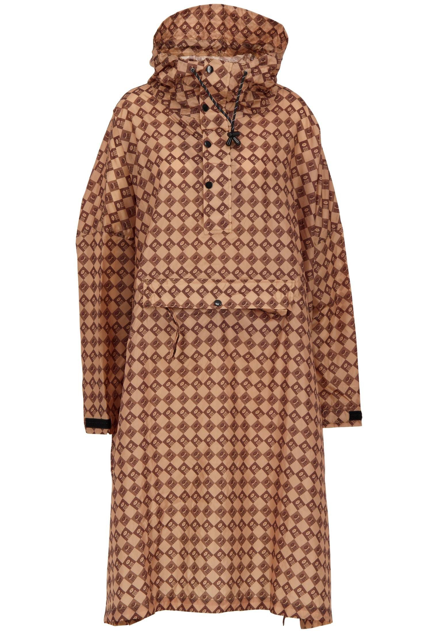 Rainkiss Regenjacke Damen Regenponcho DAMIER  günstig online kaufen