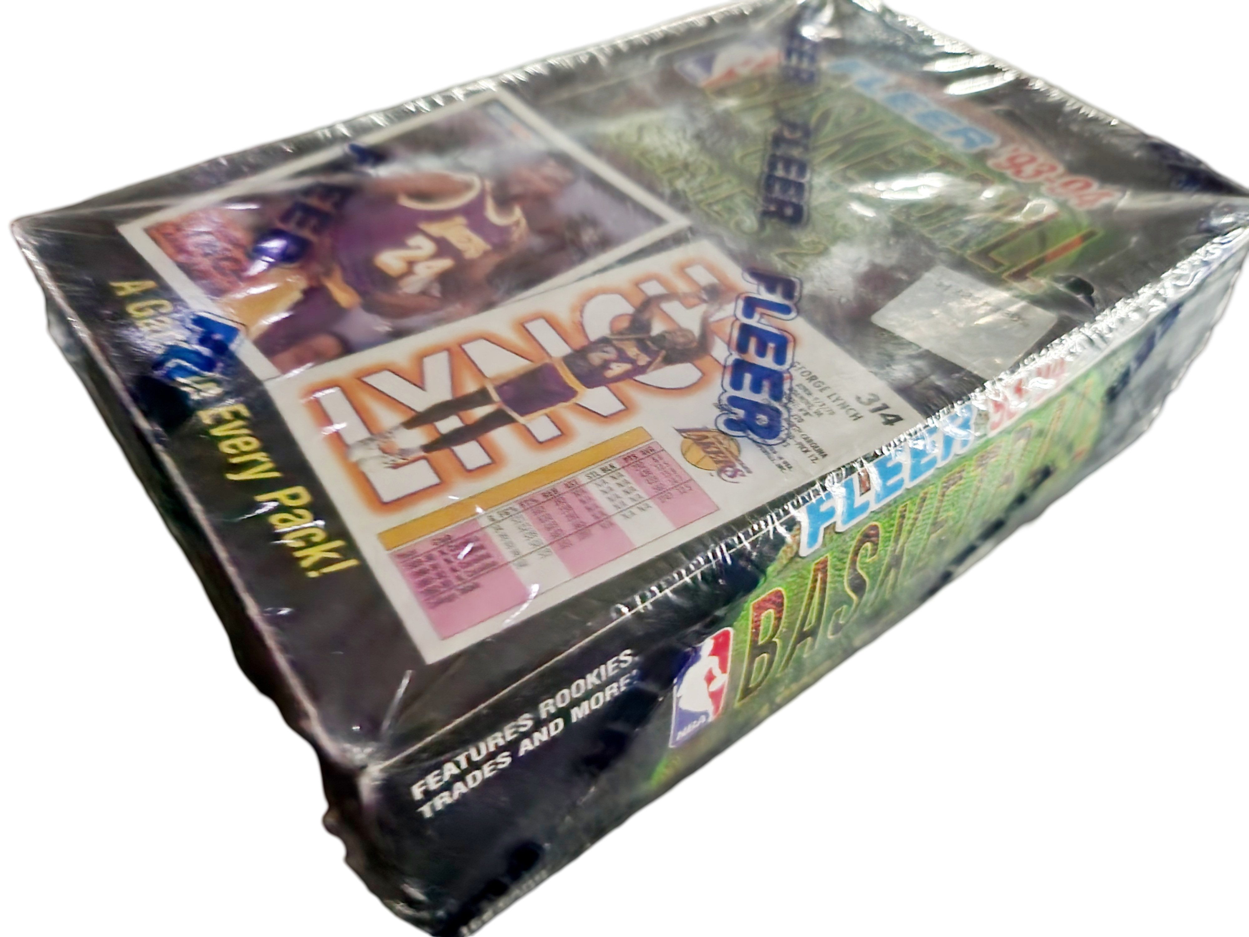 Upper Deck Sammelkarte Basketball Booster Display 93/94 Fleer