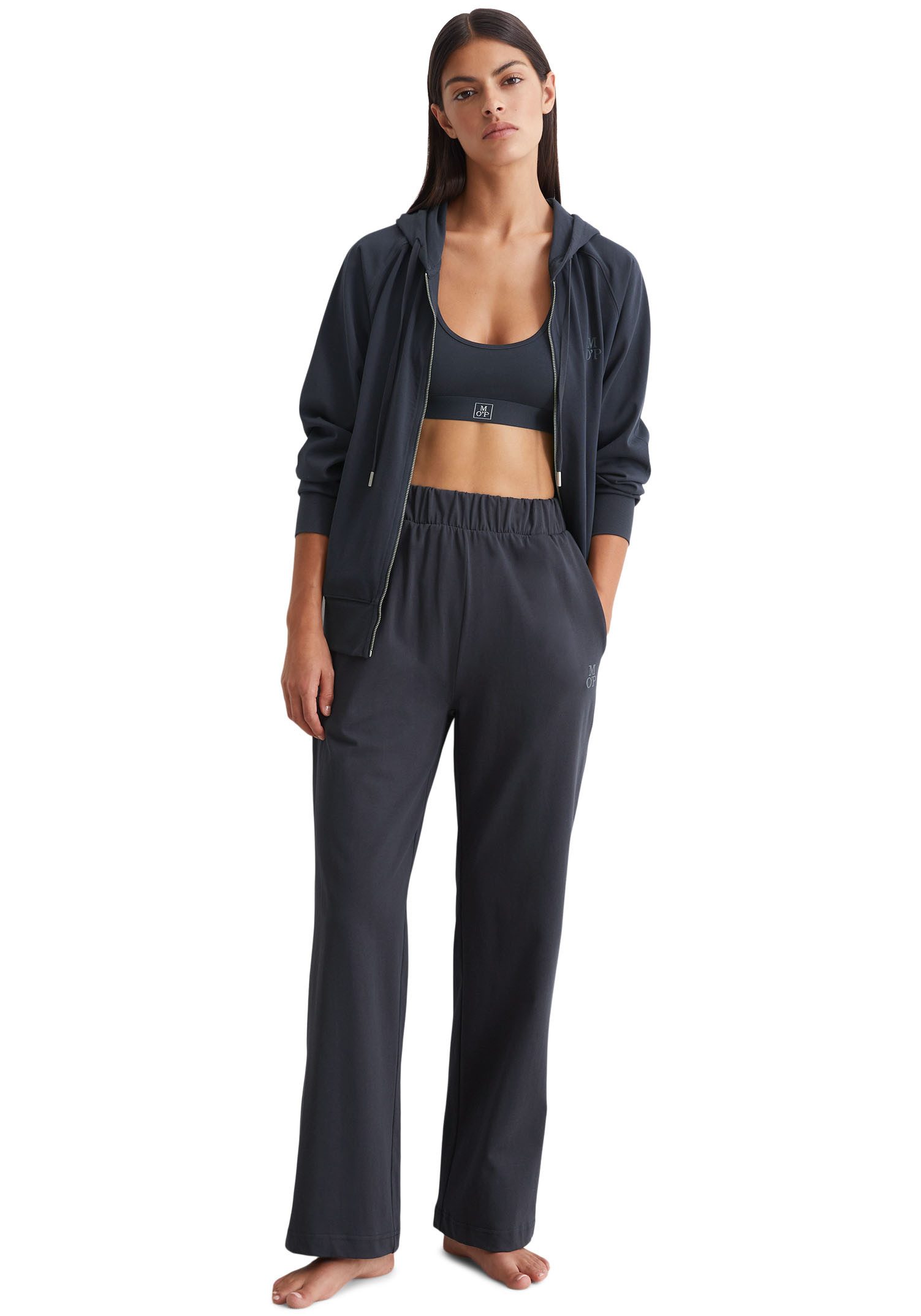 Marc OPolo Loungehose "Heavy Jersey-Woven", praktische Eingrifftaschen, auf günstig online kaufen