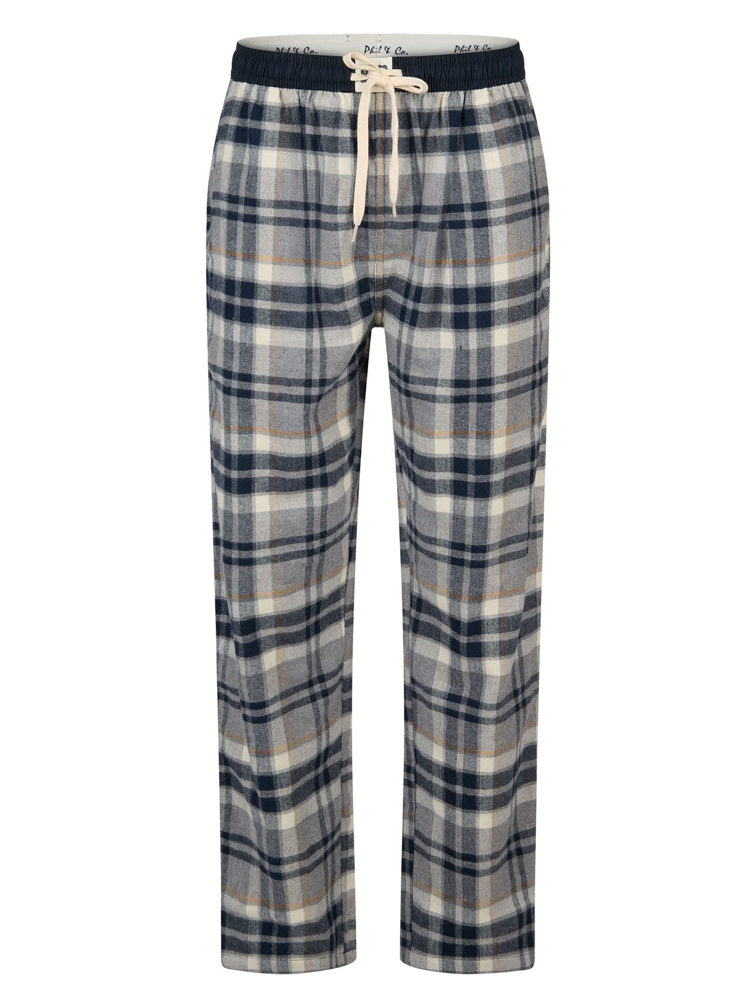 Phil & Co. Pyjama Flanell (2 tlg) Schlafanzug, Pyjama Set, Nachtwäsche günstig online kaufen