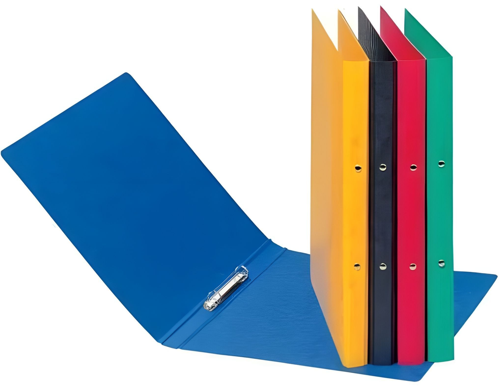 Ringbuchmappe Pagna Ringbuch A4 16mm Pressspan 2-Ring-Mechanik rot