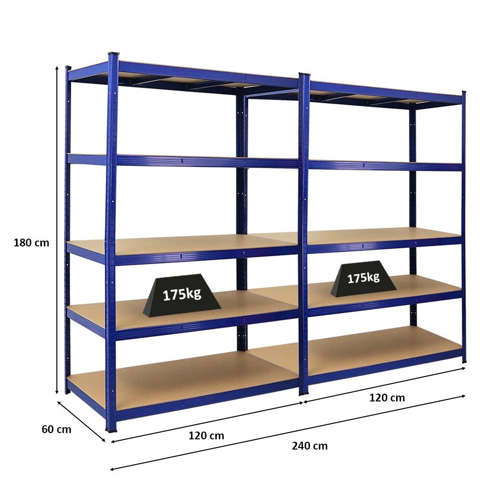 PROREGAL® Schwerlastregal MegaDeal Garagenregal Steckregal Lagerregal TAURU günstig online kaufen