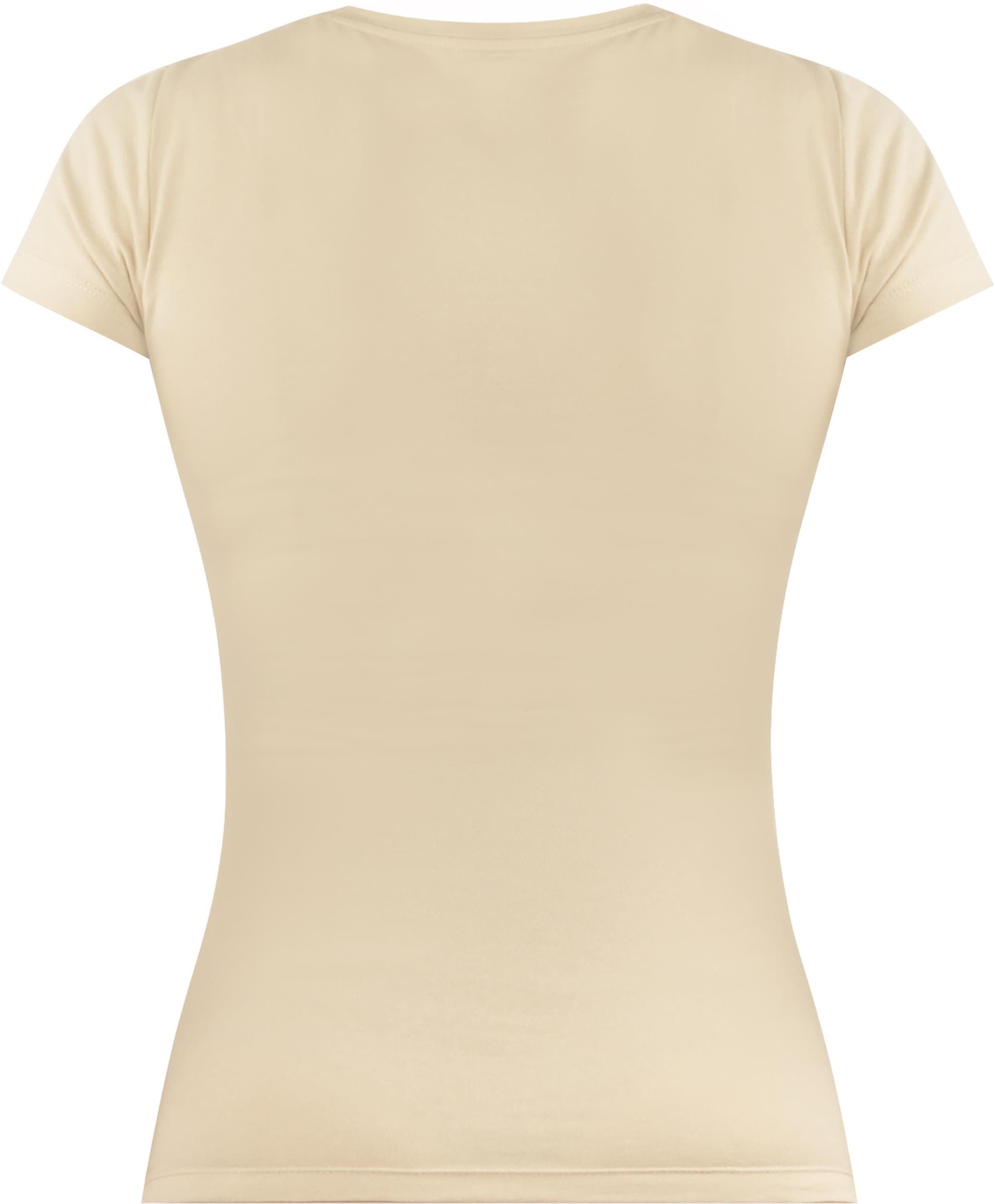 Janice Kurzarmshirt 2 x Damen T-Shirt Nysa Figurbetontes Shirt aus Baumwoll günstig online kaufen