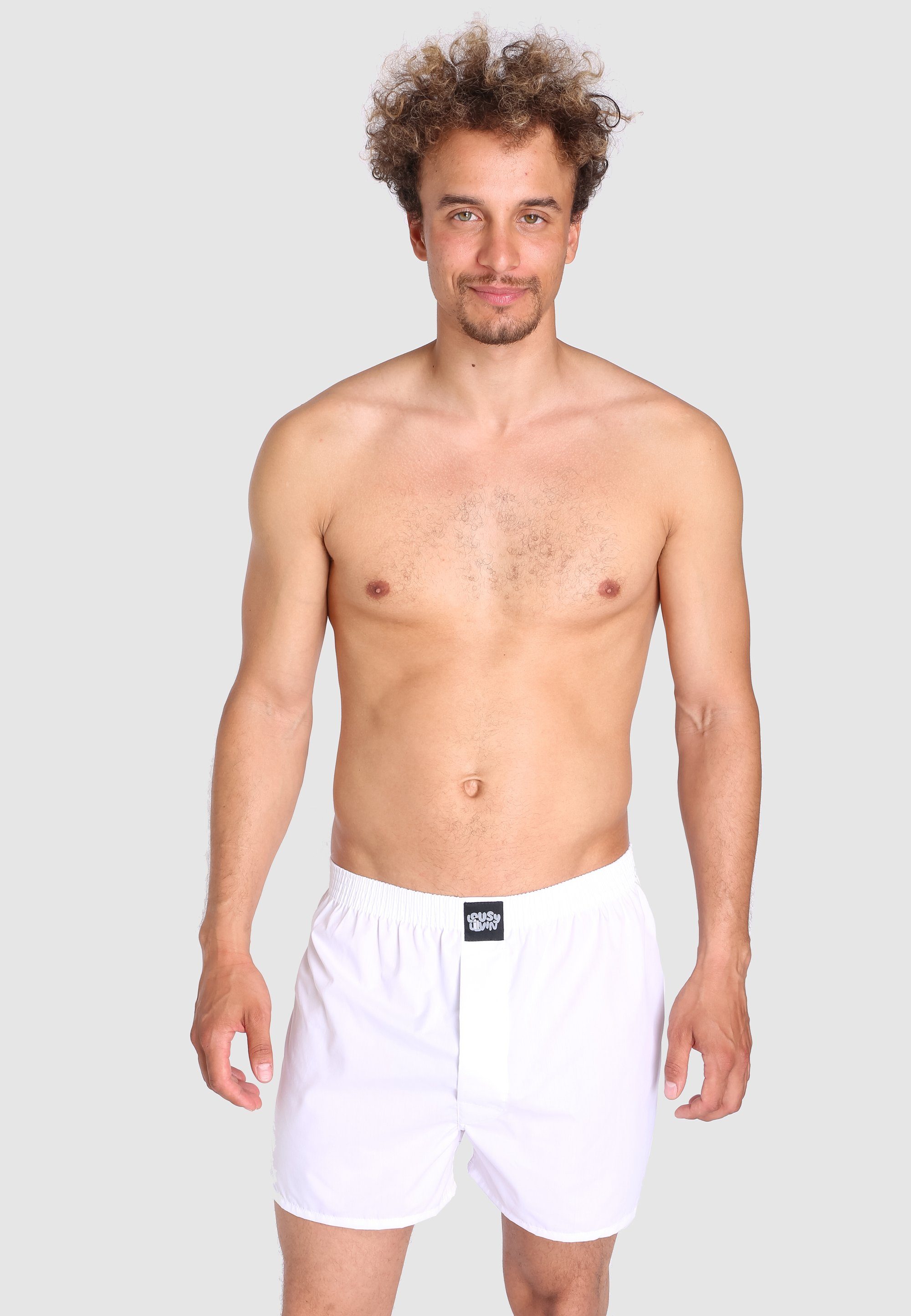 Lousy Livin Boxershorts Plain in modernem Design
