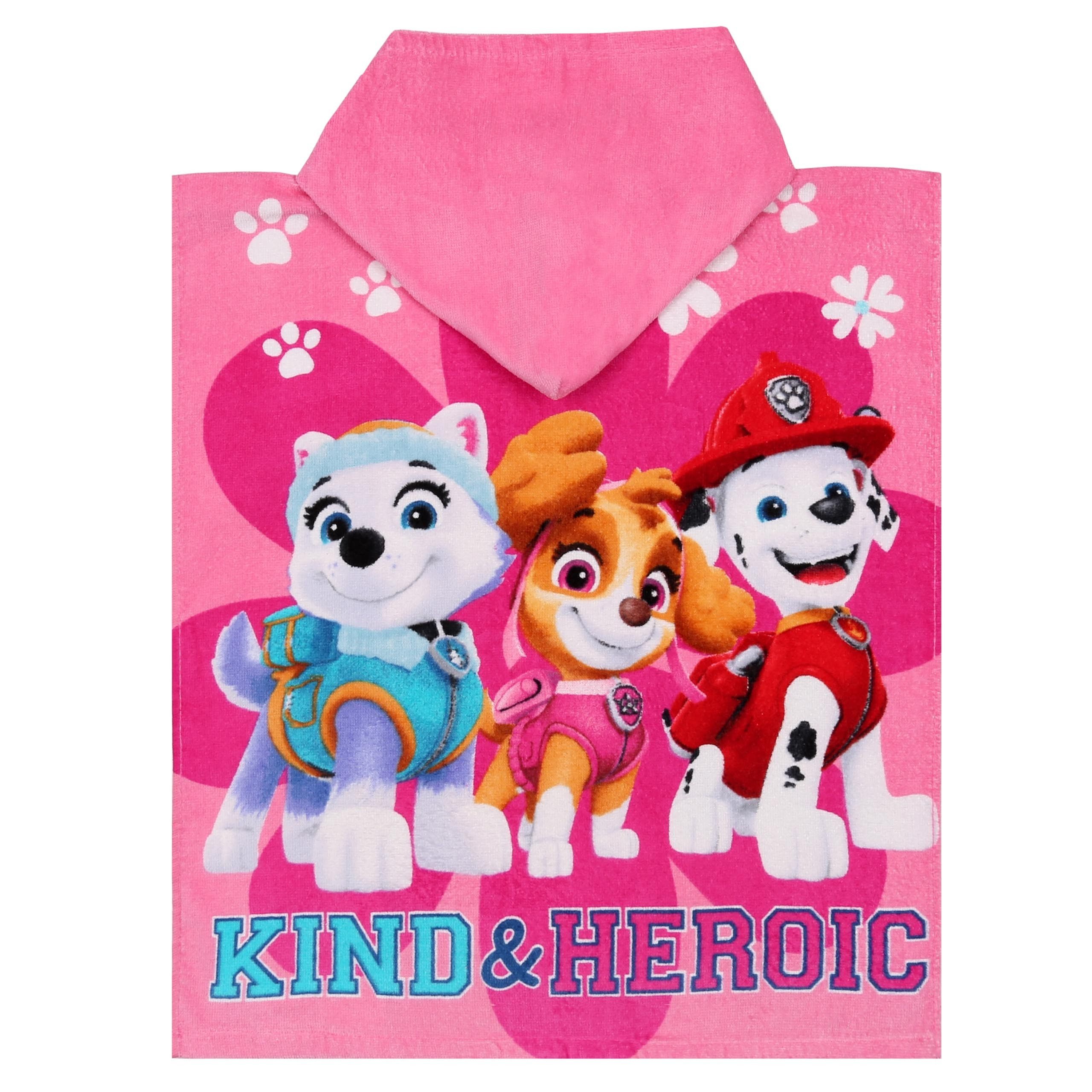 PAW PATROL Badetücher Paw Patrol Kinderbadetuch, für Mädchen 50x115 cm