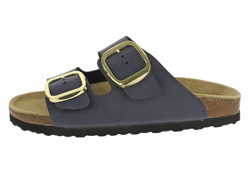 SUPERSOFT Supersoft Damen Pantolette mit Fußbett Keilpantolette