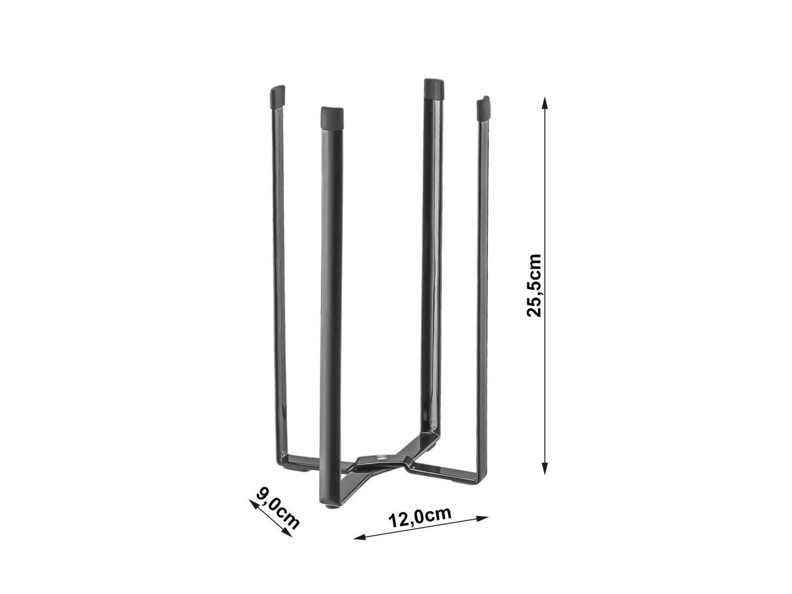 Yamazaki Trockenständer "Tower" 12x25x9cm, Zubehör für Babyflaschen, Flaschen, Thermobecher, Wasserflaschen, Abtropfgestell, Abtropfständer, Trockenständer