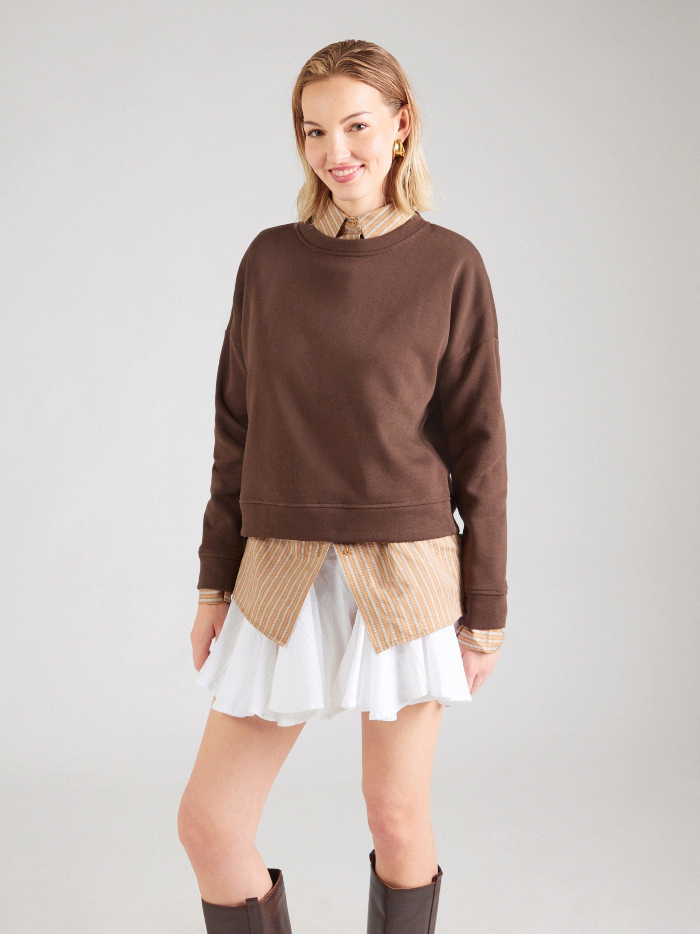 pieces Sweatshirt PCCHILLI (1-tlg) Plain/ohne Details
