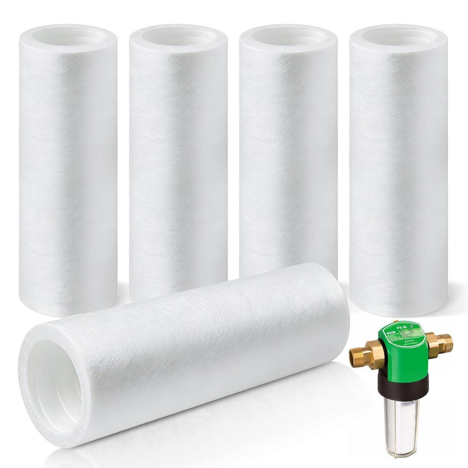 LuxusKollektion Ersatzfilter Ersatzfilter 5 Stück 80 µm Feinfiltration