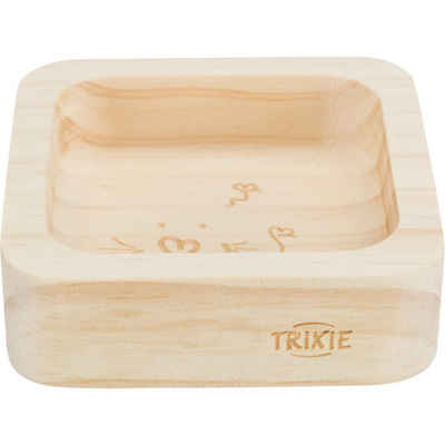 TRIXIE Futternapf Holznapf Nager, Holz