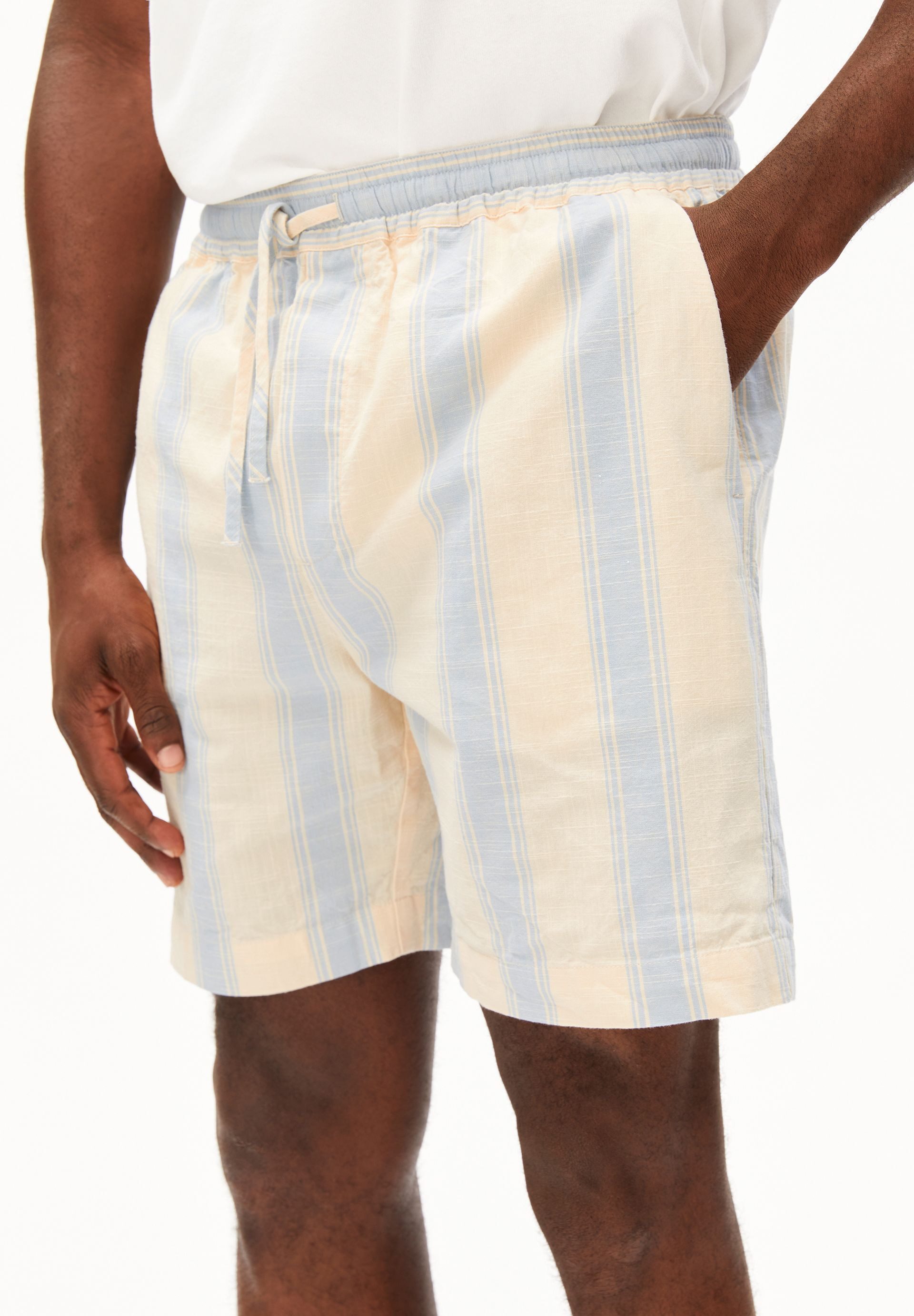 Armedangels Shorts STRIPED Shorts aus 100% Bio-Baumwolle (Regular Fit)