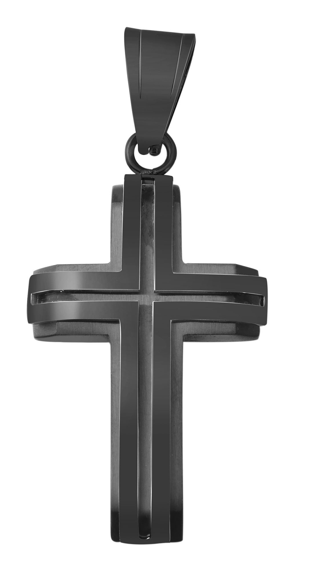 Kettenanhänger Anhänger – Kreuz Kreuzanhänger aus Edelstahl