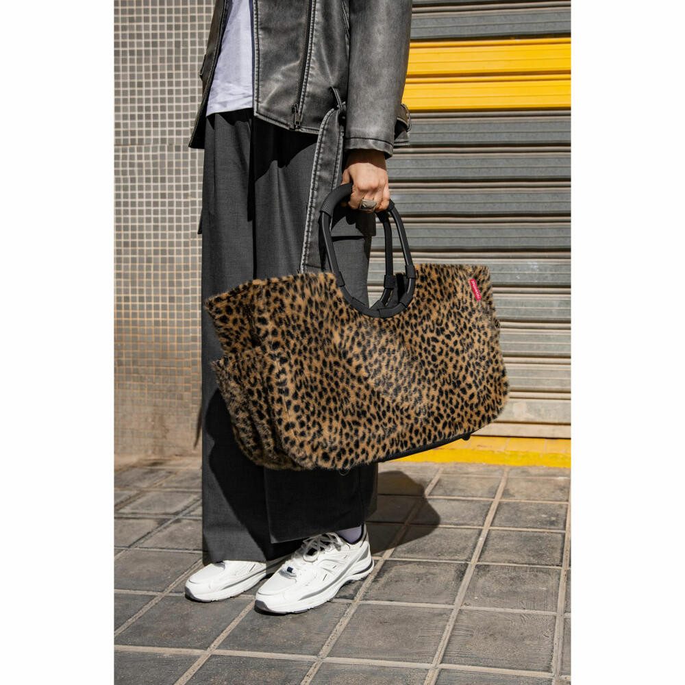 REISENTHEL® Shopper loopshopper L leo fake fur – Bild 5 von 5