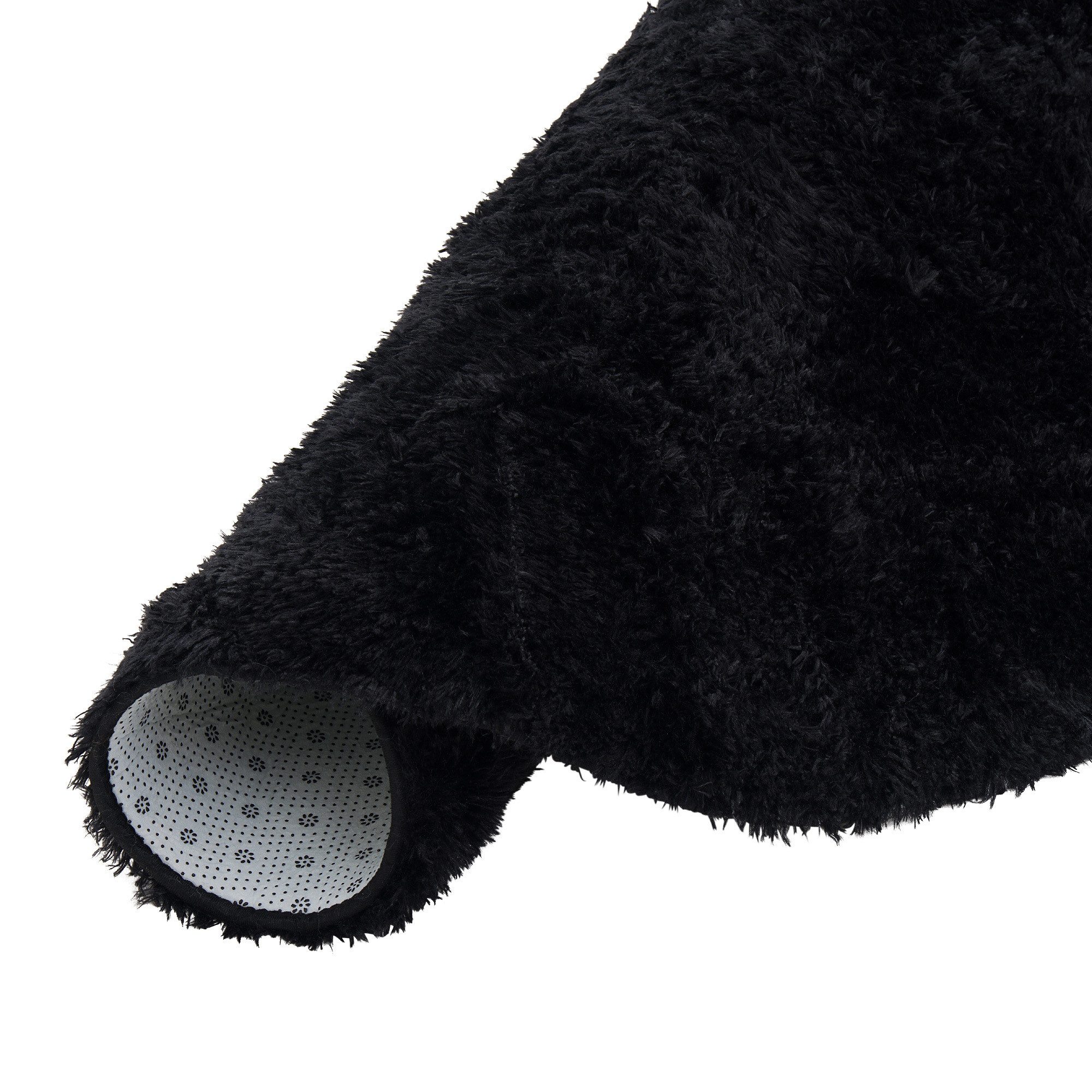 Pergamon Hochflor-Teppich Hochflor Shaggy Teppich Fluffy Rund, Rund, Höhe: 40 mm – Bild 4 von 5