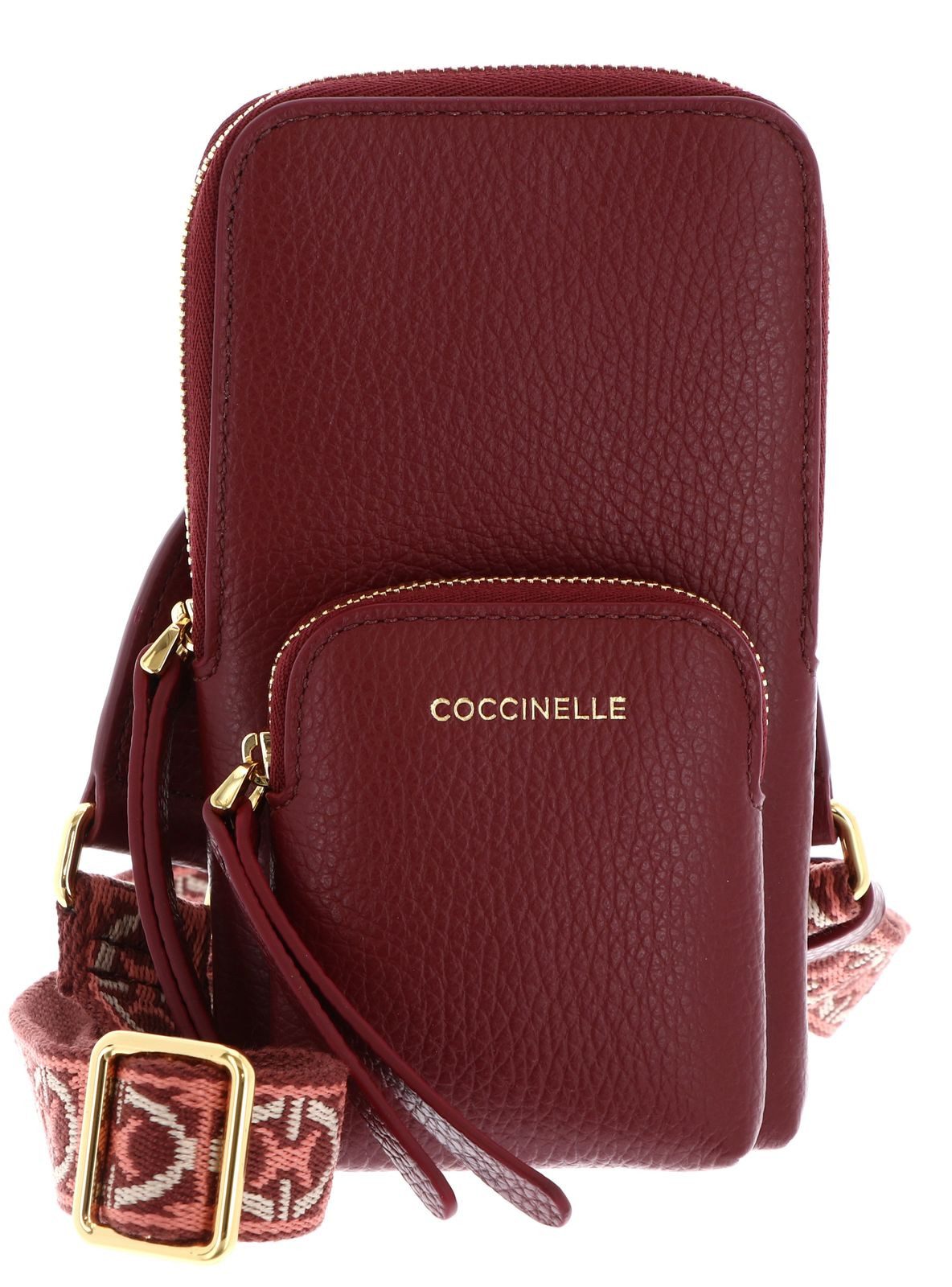 COCCINELLE Handytasche Hi-Tech Phone Bag, aus echtem Rindsleder