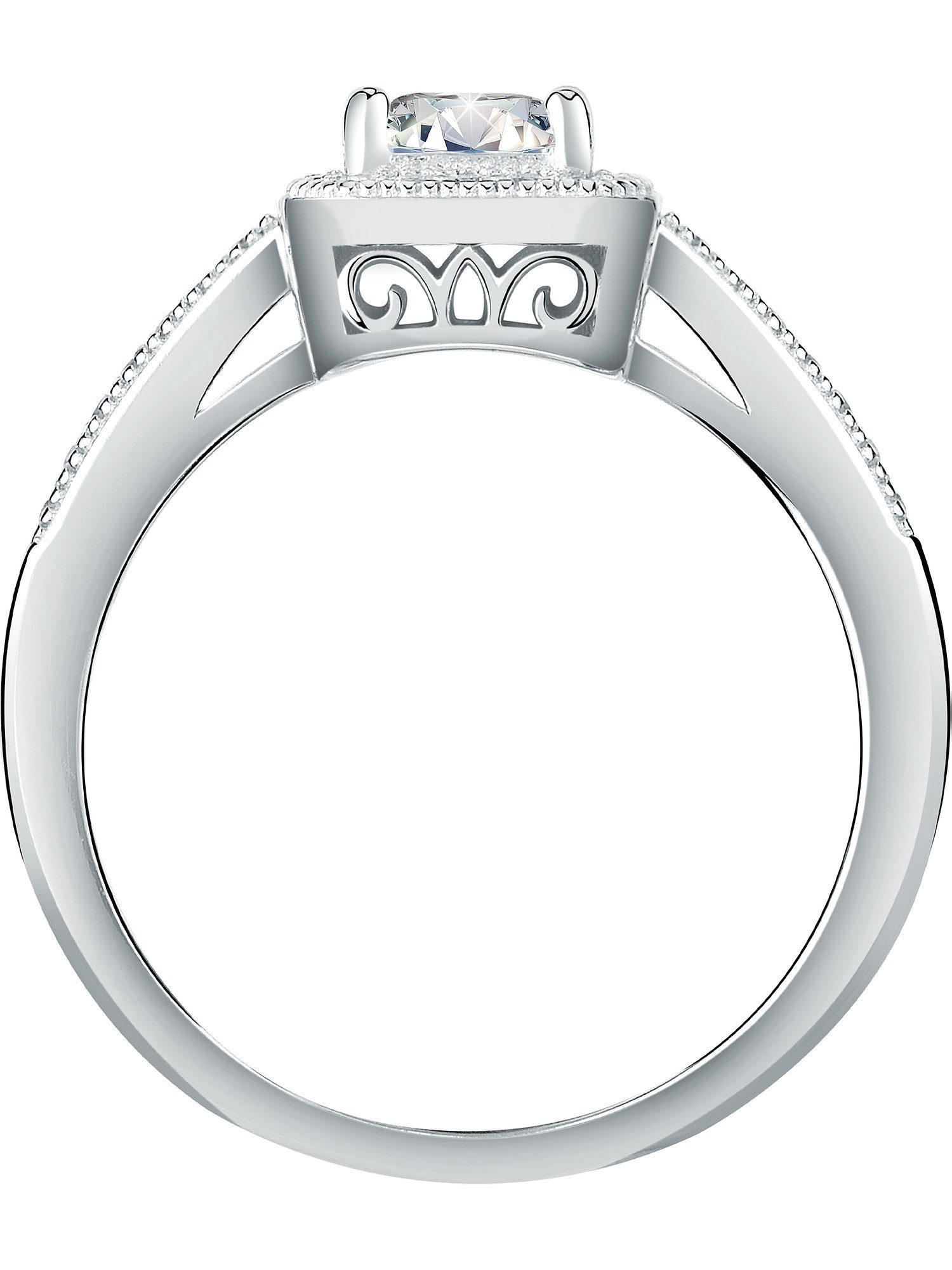 CHRIST Silberring CHRIST Damen-Ring 925er Silber, recycelt Zirkonia, Zirkon günstig online kaufen