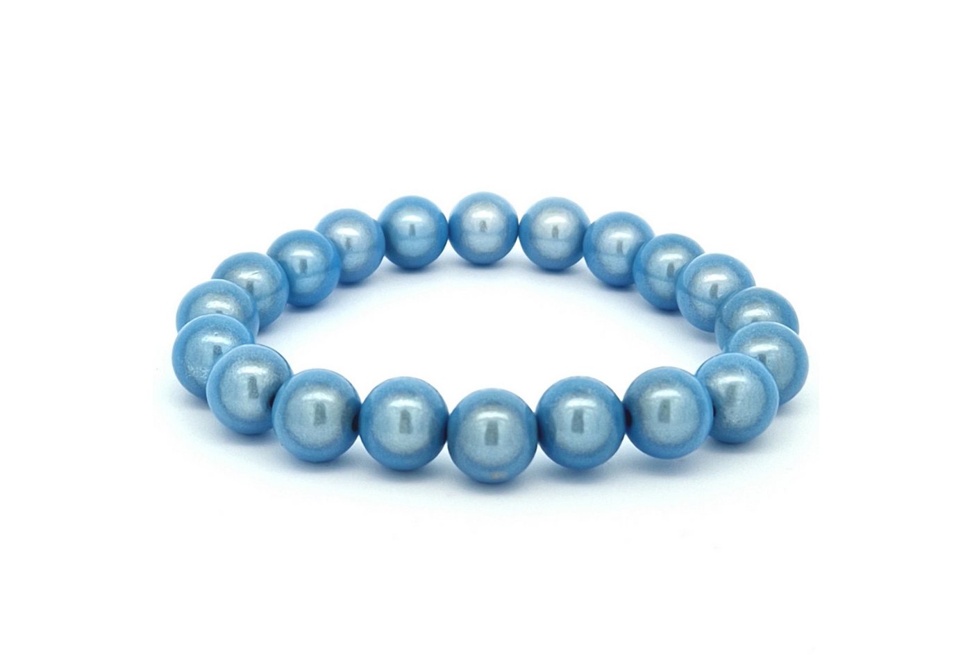 Impala Armband Perlenarmband Wonder aus 10mm Perlen, verschiedene Farben, Damenarmband bunt