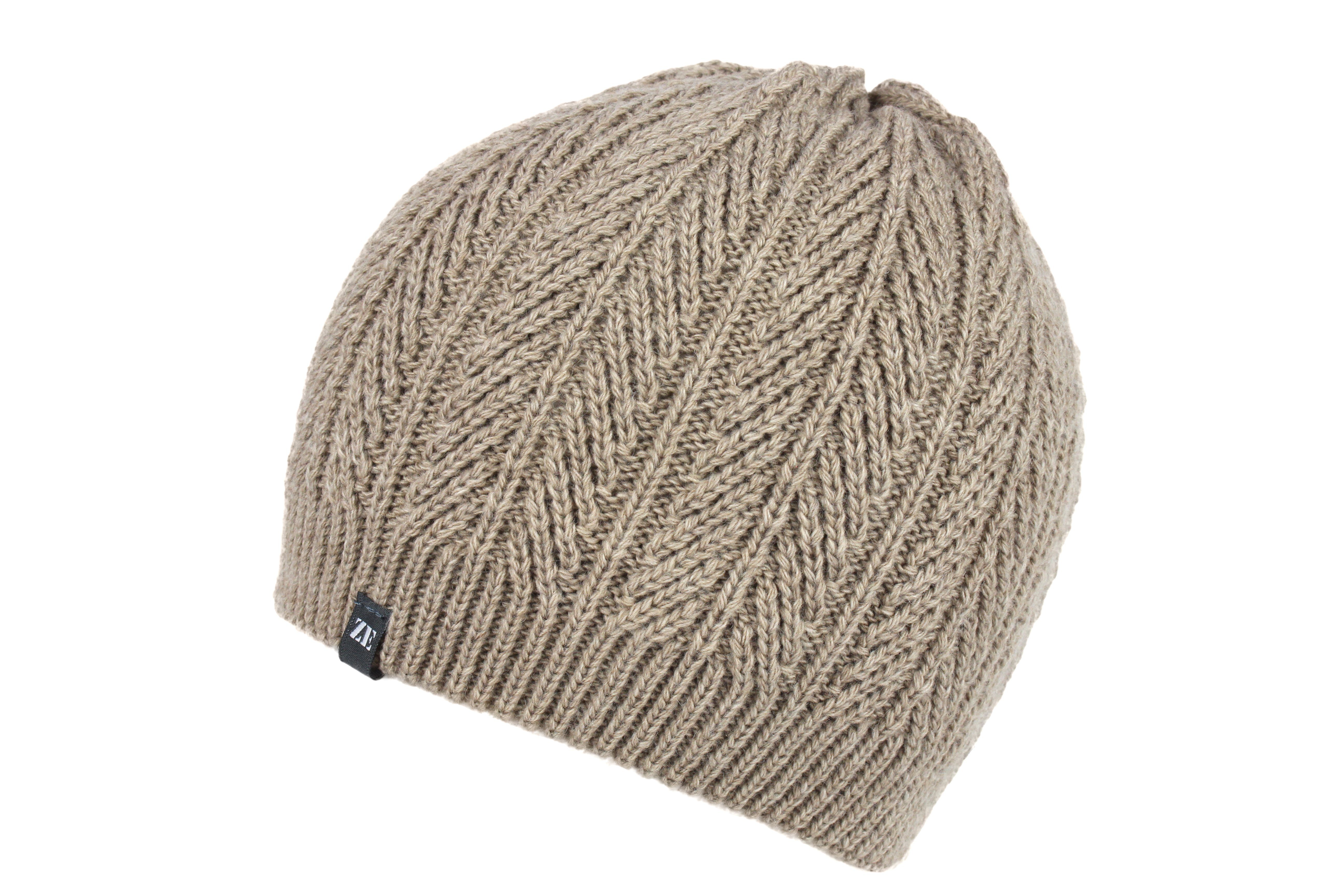 ZEBRO Strickmütze "Struktur" ohne Umschlag günstig online kaufen