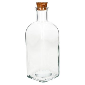 MamboCat Vorratsglas 6er Set Vivalto Flasche 500ml Korkverschluss 79886, Glas