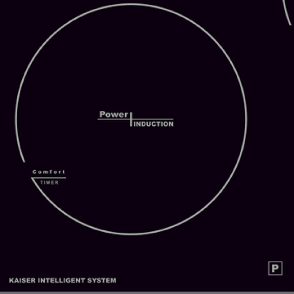 Kaiser Küchengeräte Rahmen, Booster 45 Facetten,Funktionsdisplay, Induktions-Kochfeld, cm, Power ohne