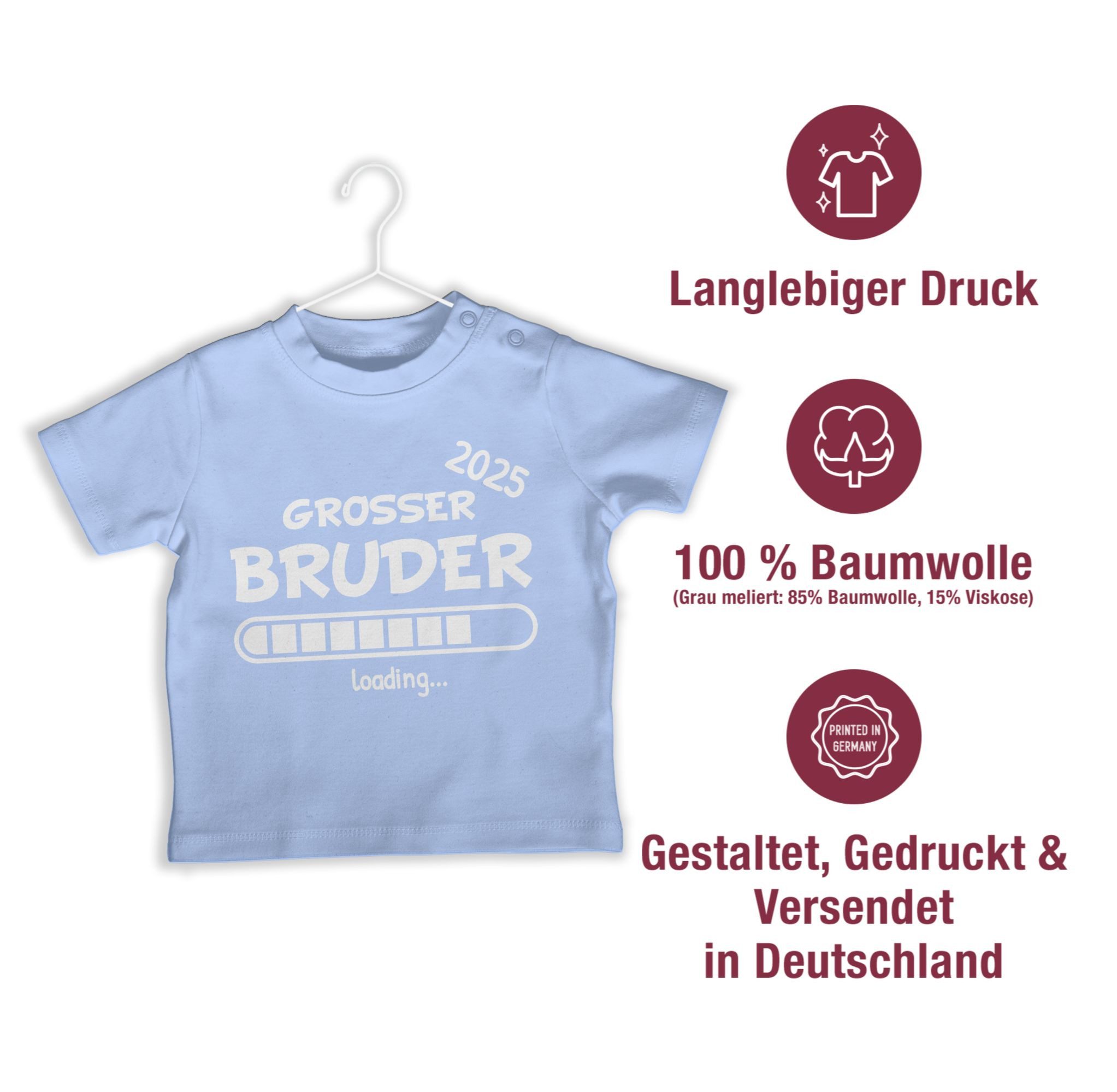 Shirtracer T-Shirt Großer Bruder loading 2025 Großer Bruder