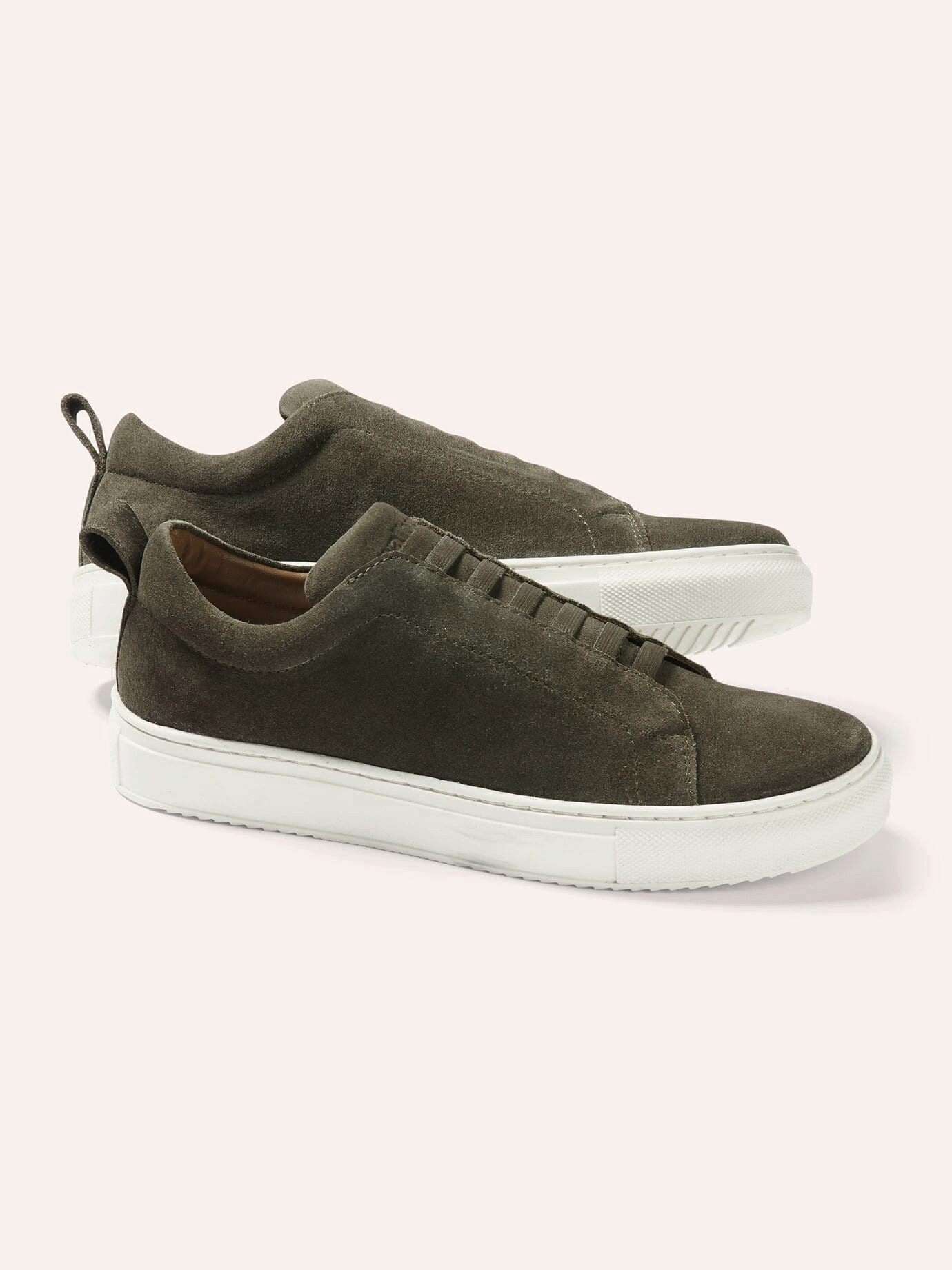 Walbusch Herren Smart Casual Sneaker bequem elastische Schnürung 40-46 Sneaker Lederschuh mit atmungsaktivem Lederfutter, rutschfeste TR-Sohle