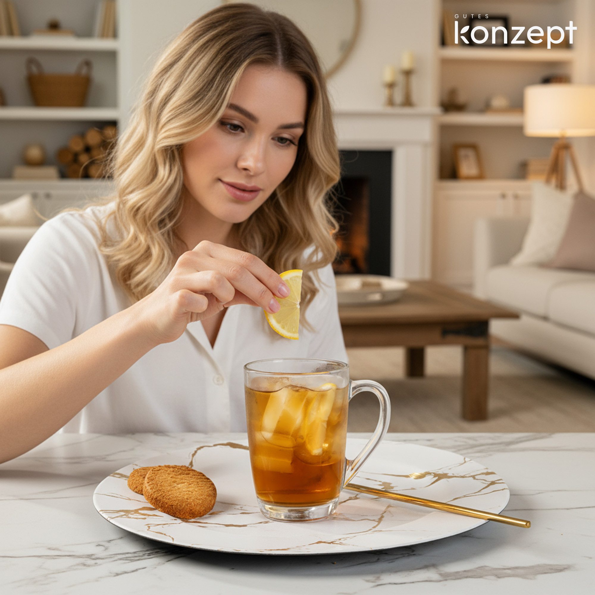 KONZEPT Espressoglas Set 6er – 300 ml Kaffeegläser Praktische Tassen für Kaffee und Tee, 6-tlg., Spülmaschinengeeignet, die zu allen gängigen Kaffeema – Bild 5 von 5