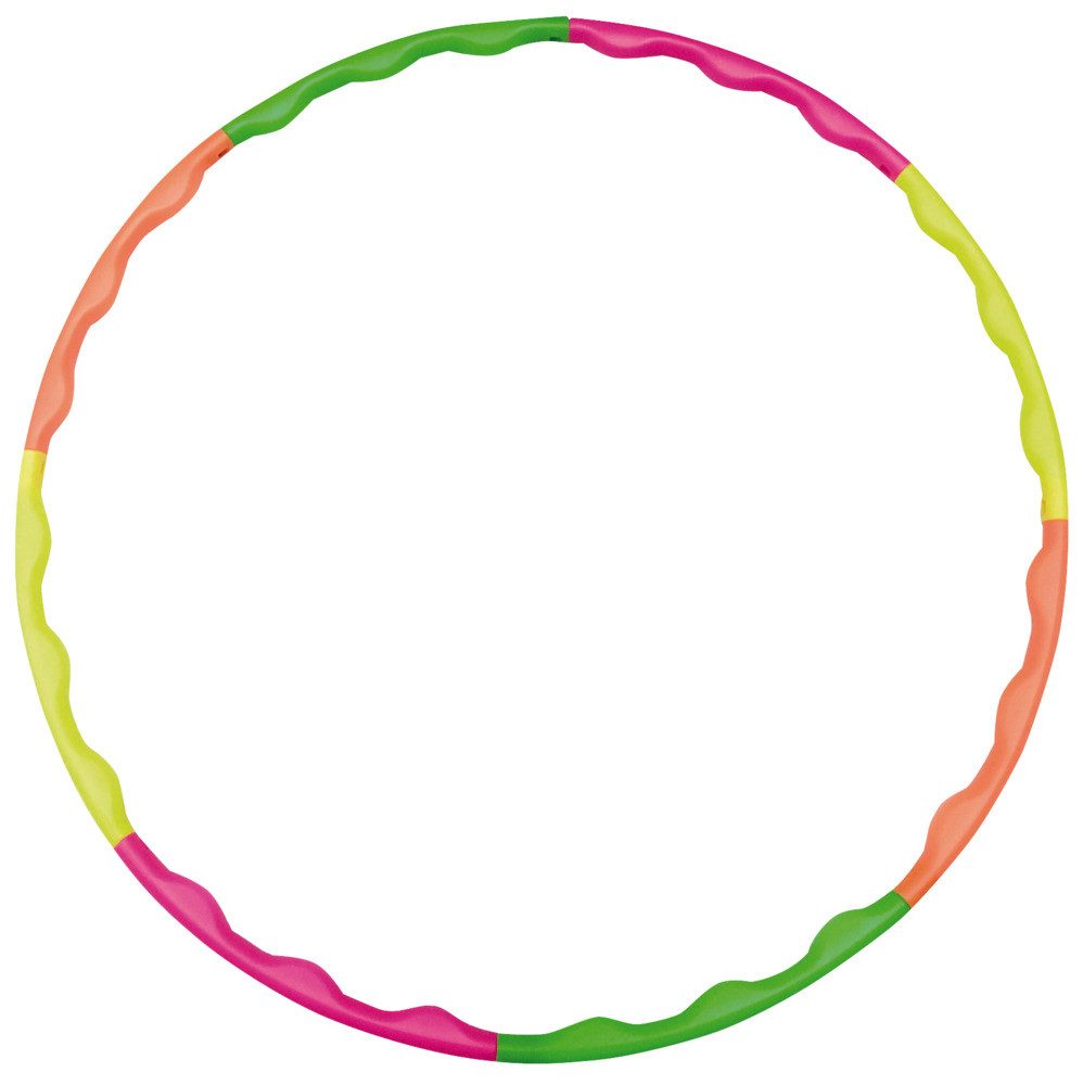 Hudora Hula-Hoop-Reifen Hula Hoop Reifen verstellbar mit Massage-Noppen mehrfarbig 60-90cm 8