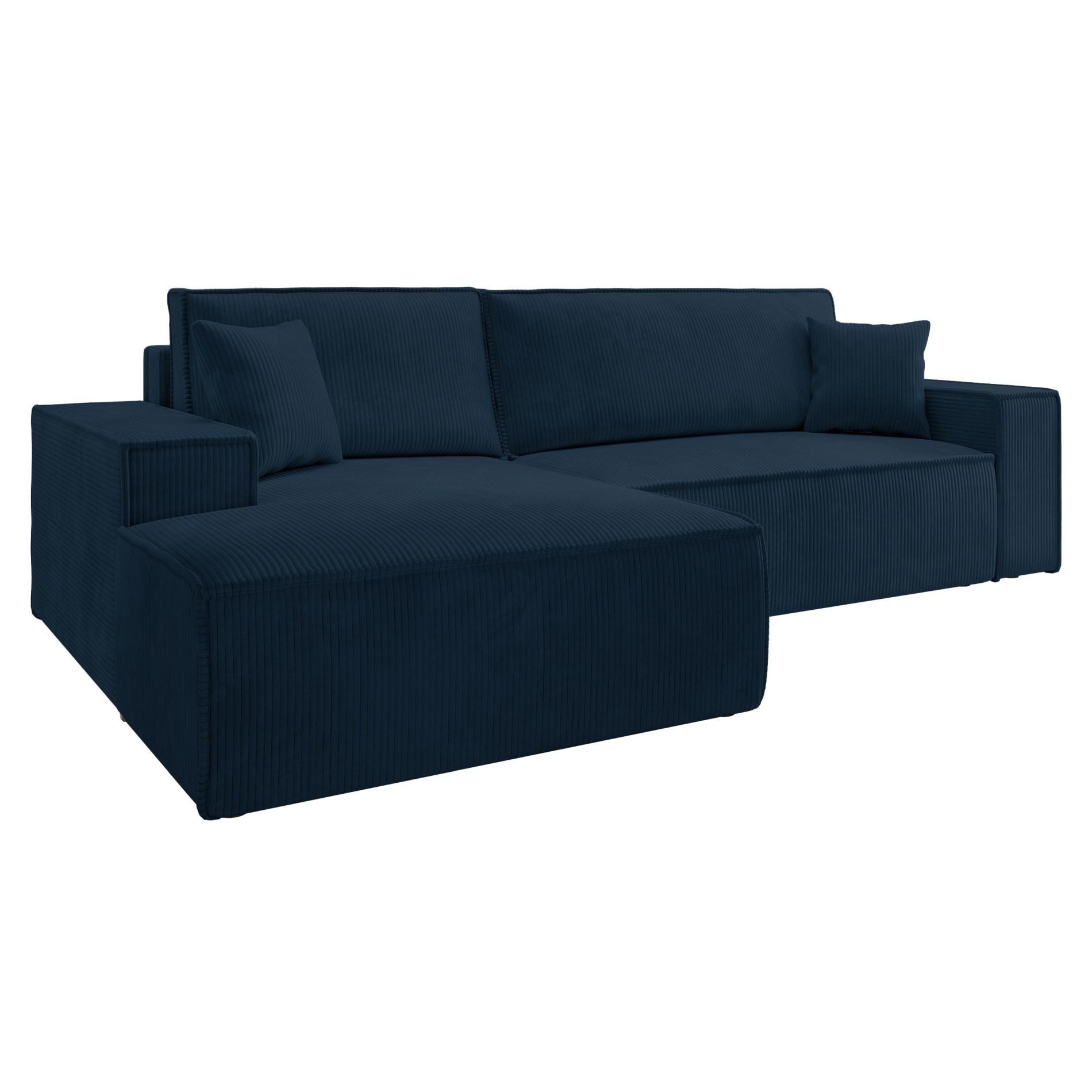 Selsey Ecksofa FARESE NEW, mit Schlaffunktion, Bettkasten und tierfreundlichem Cordbezug, 267 cm