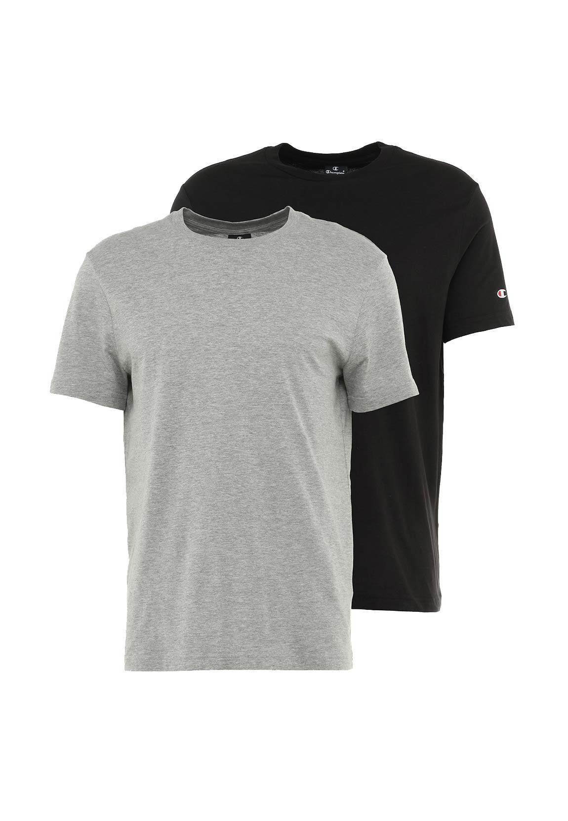 Champion T-Shirt 2pack Crew-Neck EM006 OXGM/NBK