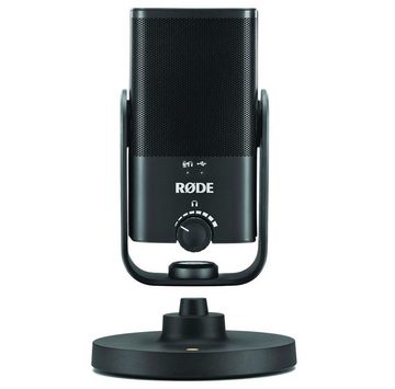 RODE Microphones Mikrofon Rode NT-USB MINI USB-Mikrofon mit Audiofly Ohrhörer