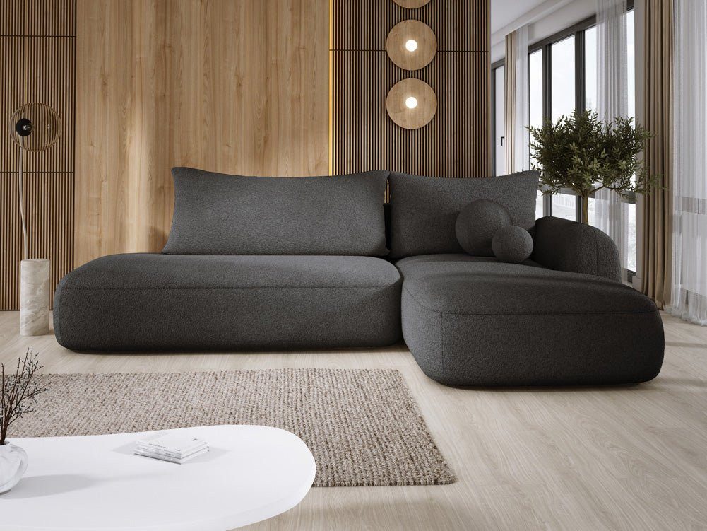 Luxusbetten24 Schlafsofa Designer Sofa Babu Bouclé, günstig online kaufen
