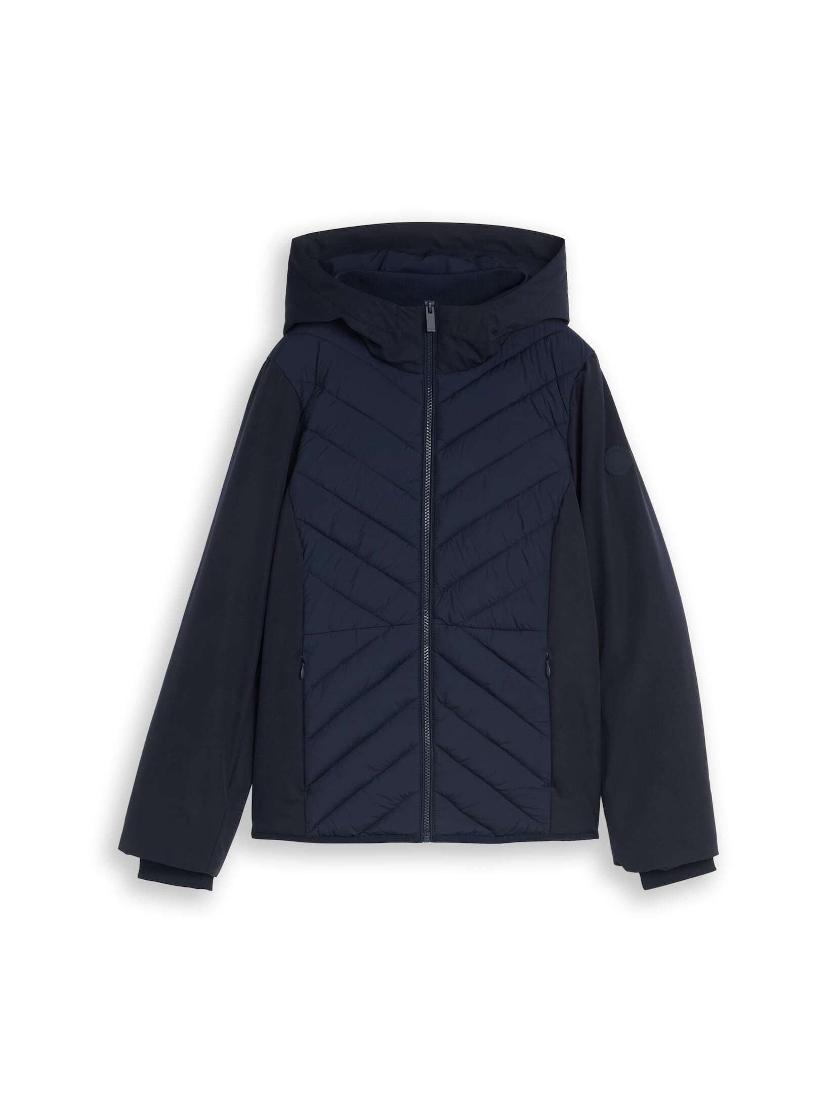TOM TAILOR Steppjacke Jacken Hybrid Steppjacke mit Kapuze