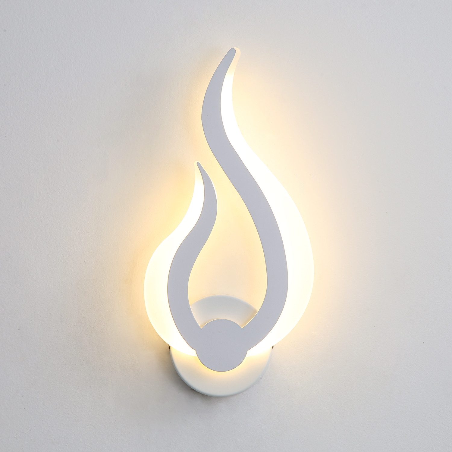 Goeco Wandleuchte Flammen Wandlampe, für Flur, günstig online kaufen
