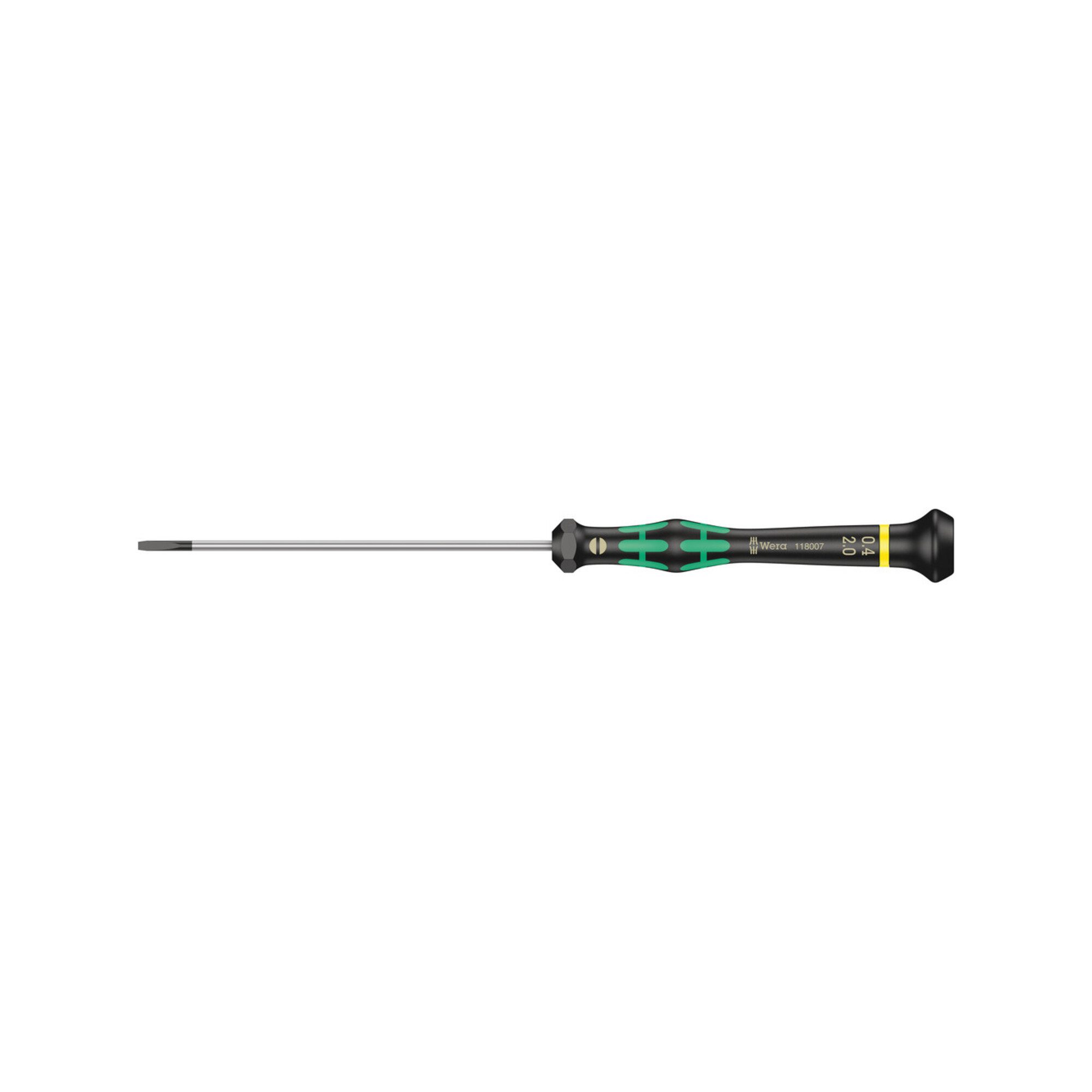 Wera Werkzeugset Wera 2035 Elektroniker-Schlitzschraubendreher, 0,40 x 2 x 100 mm