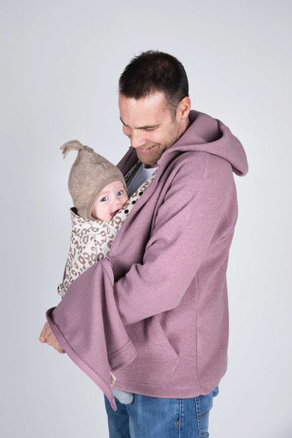 Engel Naturkleidung Kapuzensweatjacke