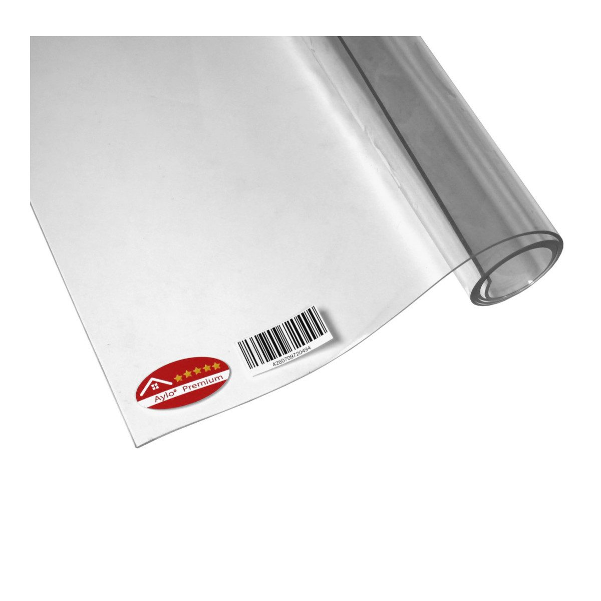 AYLO Tischdecke PVC Premium Tischfolie einseitig matt 2 mm (Größen wählbar), durch die Folie sind Ihre Tische geschützt vor Kratzern und Flecken