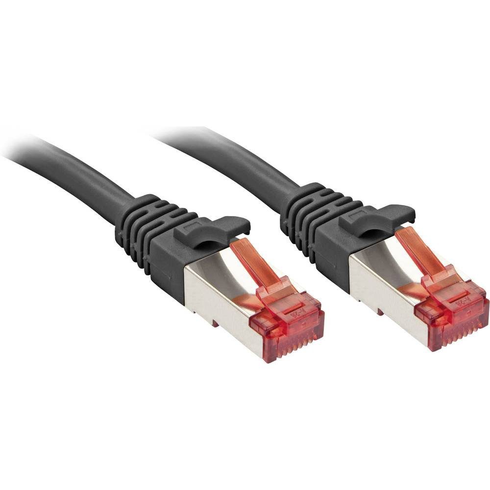 Lindy Cat.6 S/FTP Kabel,7.5m 47782 LAN-Kabel, (7.50 cm), mit Rastnasenschutz