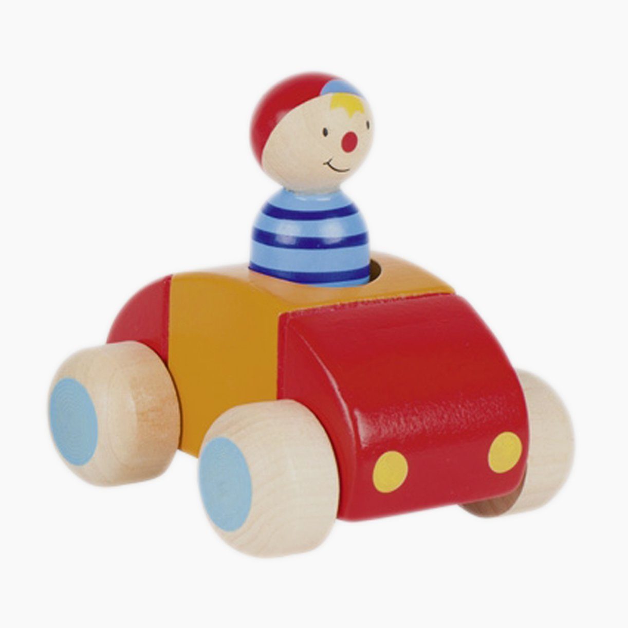 goki Spielzeug-Auto Auto mit Männchen und Hupe Rot, (Set, 1-tlg., packung), günstig online kaufen