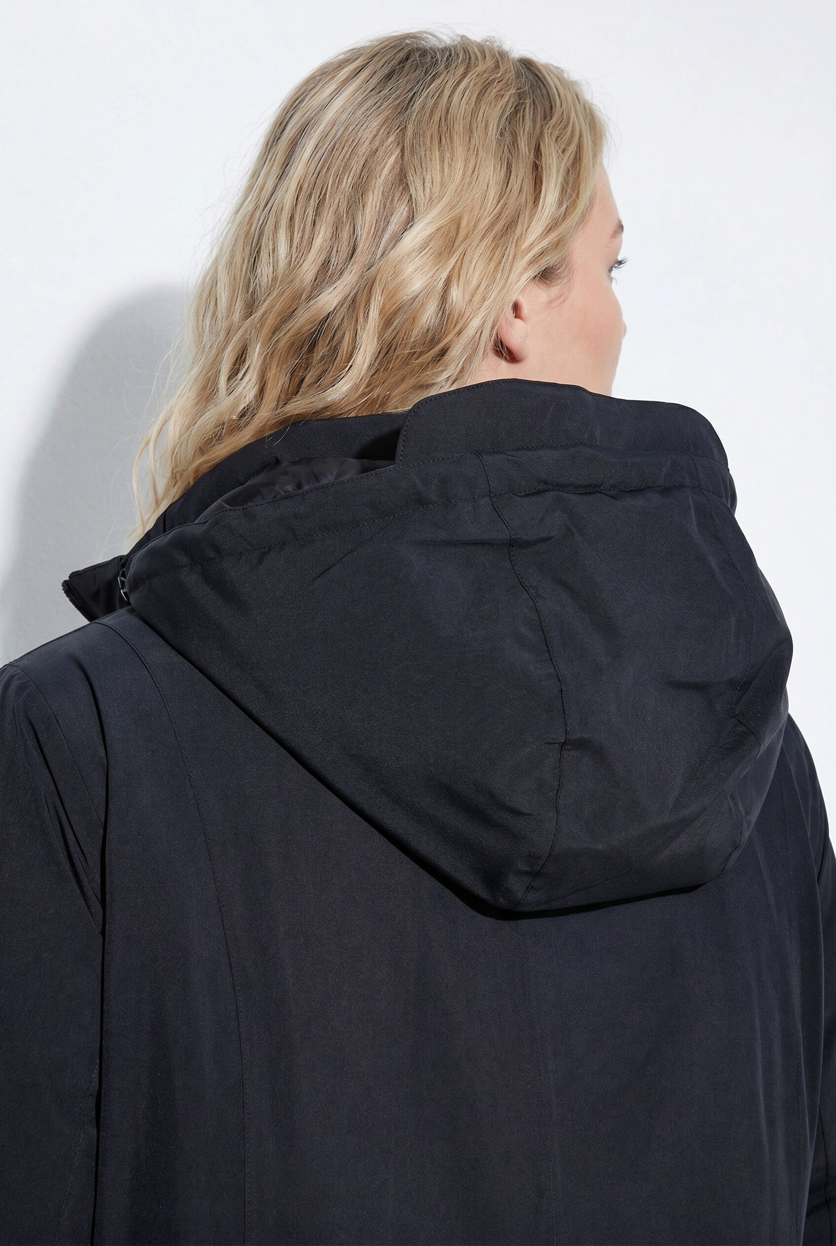 Ulla Popken Parka HYPRAR Funktions-Mantel wasserdicht Kapuze