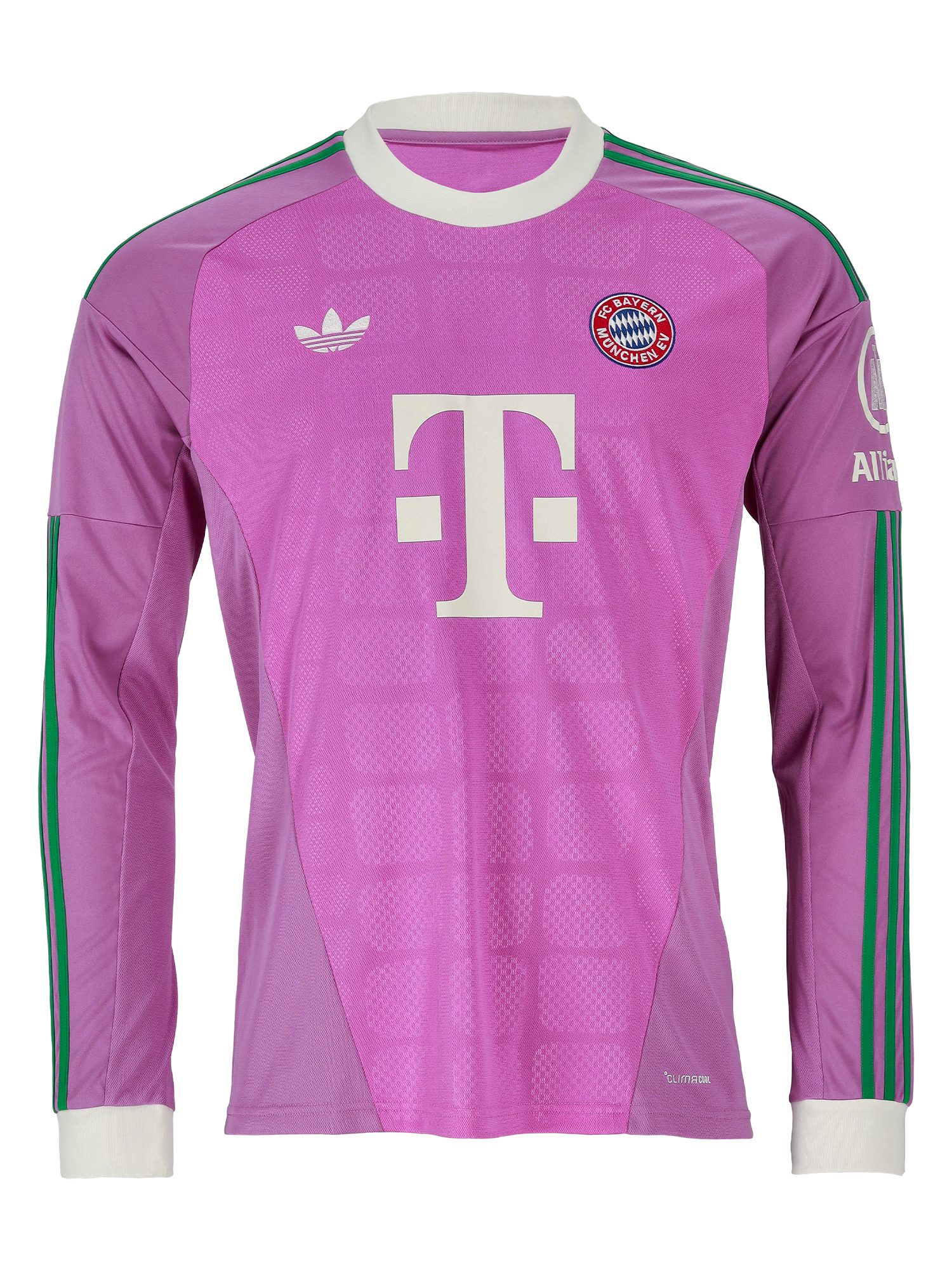 adidas Performance Torwarttrikot FC Bayern München, Langarm Trikot Torwart Away 26-27, Herren, Lila